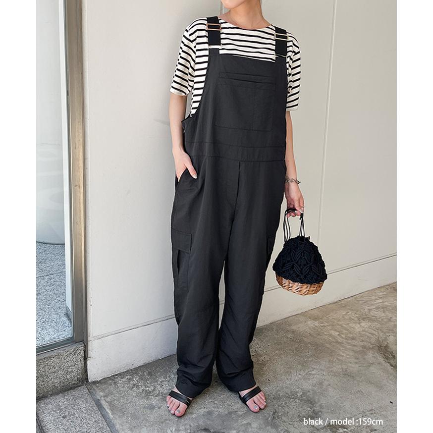 サロペット レディース パンツ 夏 涼しい 速乾 オールインワン