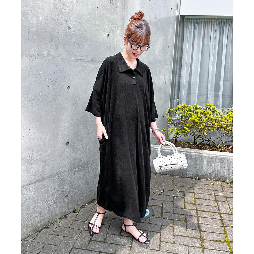 ワンピース レディース ロング 春 夏 半袖 きれいめ 大きいサイズ