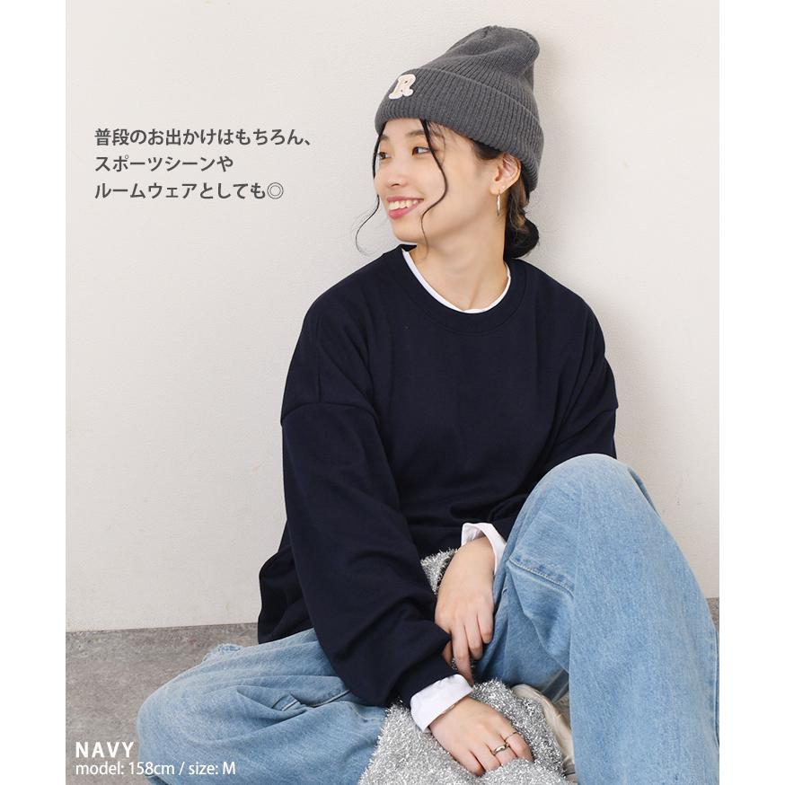 人気商品✨パトウ　スウェット　トレーナー　ネイビー　M 人気商品✨パトウ スウェット トレーナー ネイビー M