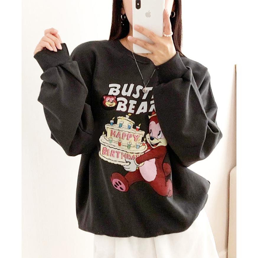 トレーナー レディース 長袖 秋 冬 スウェット コットン 綿 大きい