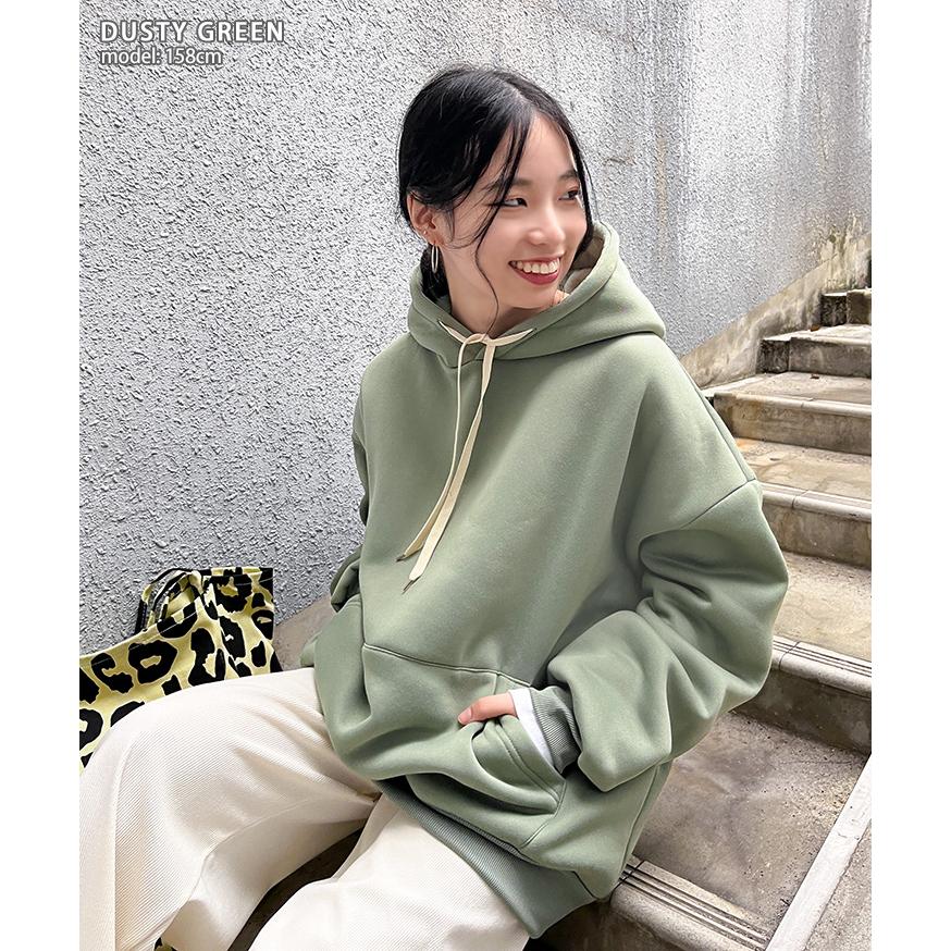 スウェット パーカー レディース 裏起毛 長袖 秋 冬 厚手