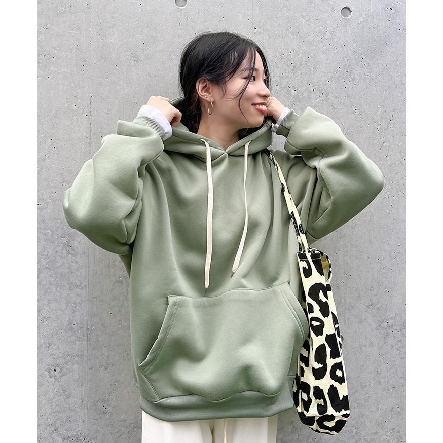 スウェット パーカー レディース 裏起毛 長袖 秋 冬 厚手 トップス