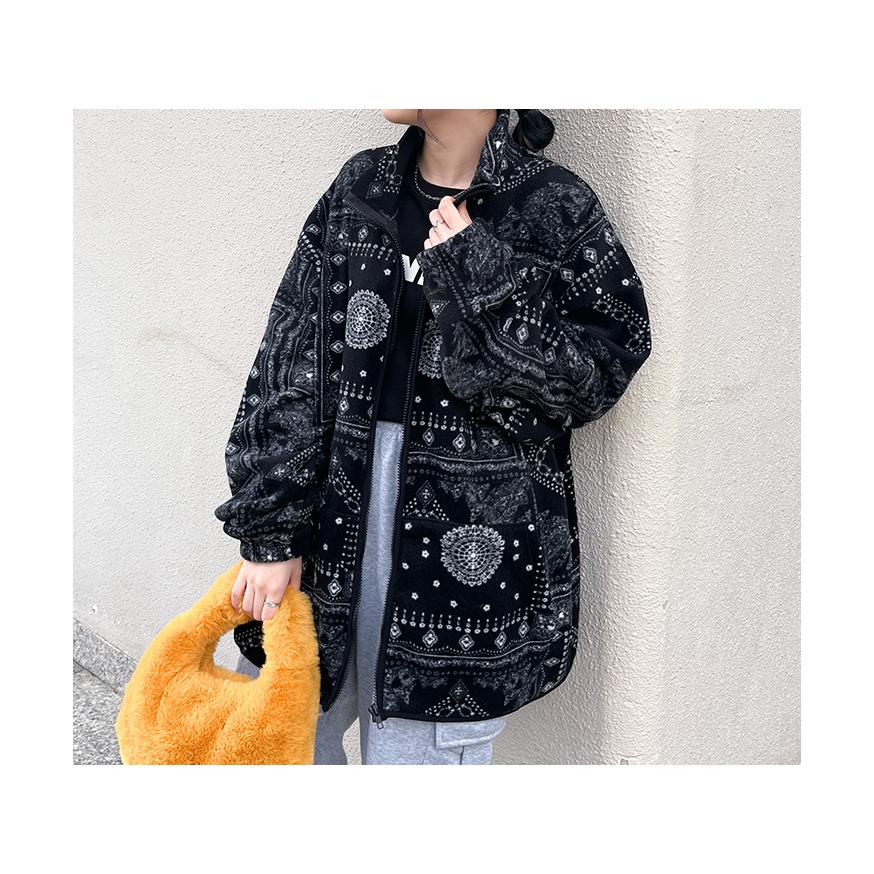 フリースジャケット レディース メンズ 秋 冬 アウター コート