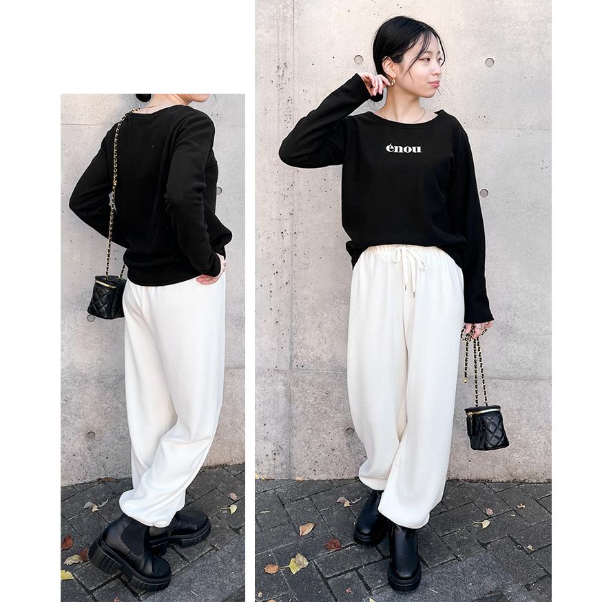 フリース トップス レディース 長袖 秋 冬 カットソー ロンT