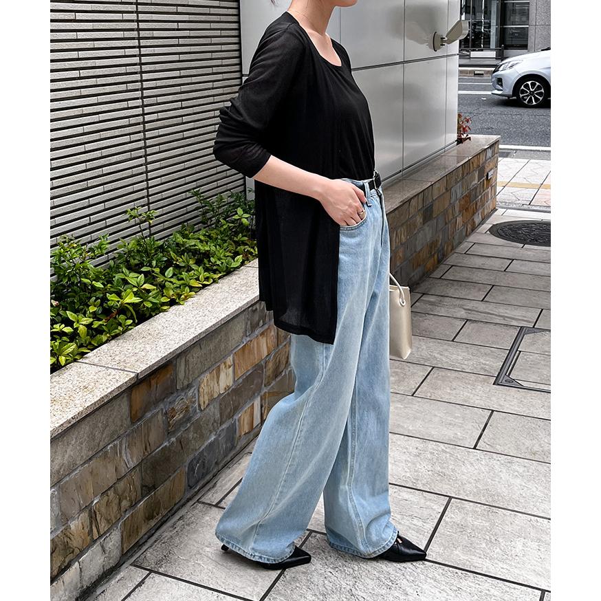 ケムリ、ロングシャツ、カーディガン、新品、薄手なんで春夏秋モン Death‼️ カーディガン レディース ロング 薄手 夏 秋 シンプル シアー 羽織り