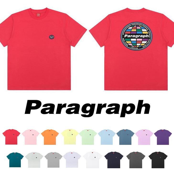 PARAGRAPH パラグラフ Tシャツ 半袖 正規品 メンズ レディース 公式 韓国 ブランド ロゴ トップス カットソー 大きめ 春夏  ポイント消化 : xprg22ss007 : JOKnet Yahoo!店 - 通販 - Yahoo!ショッピング