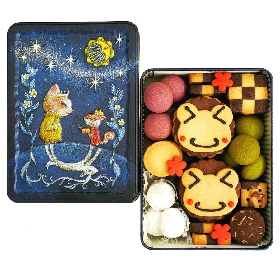 クッキー缶 カエル 可愛い 誕生日 プレゼント 男の子 ギフト お返し 発表会 記念品 差し入れ お菓子 お中元 | 
