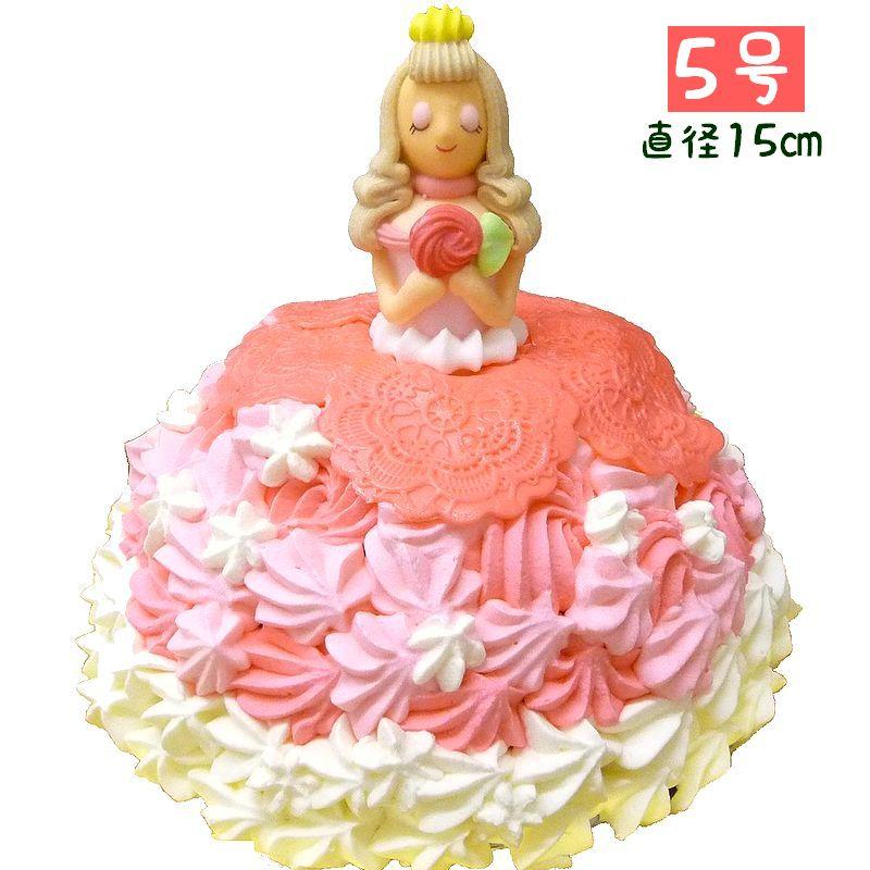 プリンセスケーキ 誕生日ケーキ デコレーション 超目玉 いちごクリーム