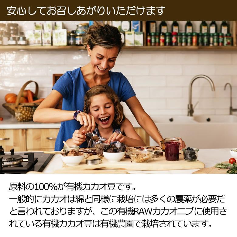 有機ローカカオニブ 500g 3袋 RAWカカオニブ ペルー産 有機JAS