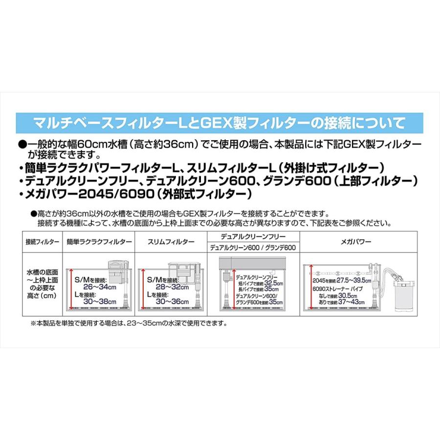 期間限定お試し価格 ジェックス マルチベースフィルター L サイズ Materialworldblog Com