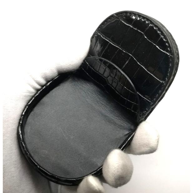 馬蹄型コインパース クロコダイル 小銭入れ コインケース BK13