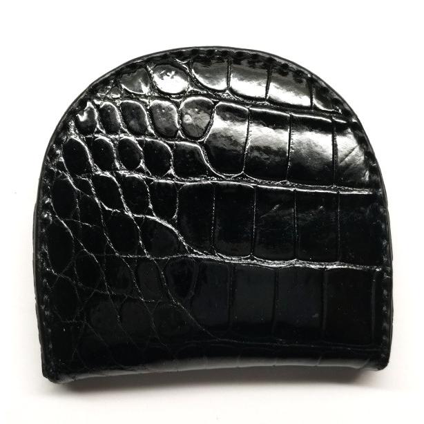 馬蹄型コインパース クロコダイル 小銭入れ コインケース BK13