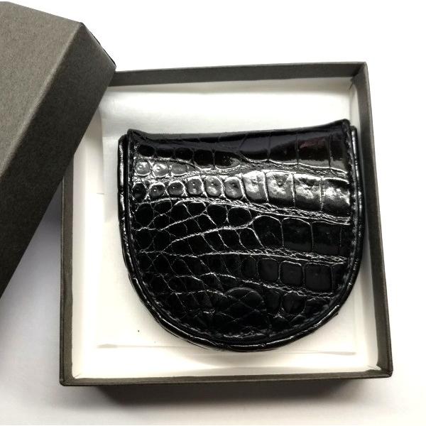馬蹄型コインパース クロコダイル 小銭入れ コインケース 馬蹄型コインパース クロコダイル 小銭入れ コインケース BK13
