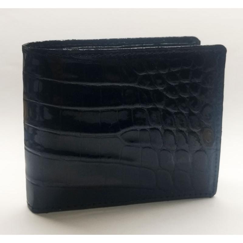 クロコダイル 財布 メンズ 2つ折り 無双仕上げ 日本製 077 : ライパラ