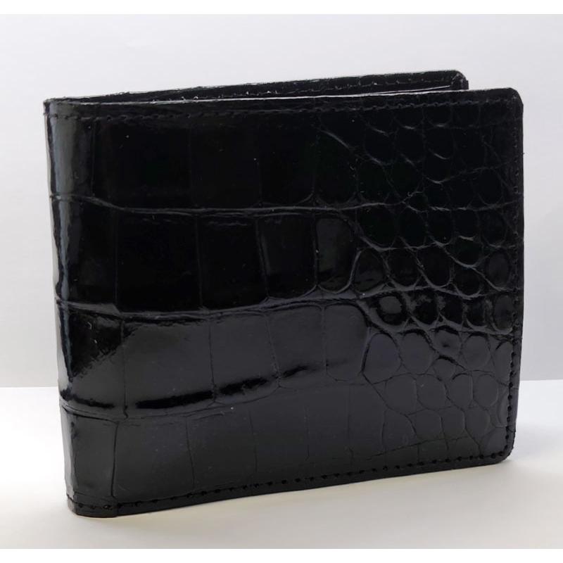 クロコダイル 財布 メンズ 2つ折り 無双仕上げ 日本製 079 : ライパラ
