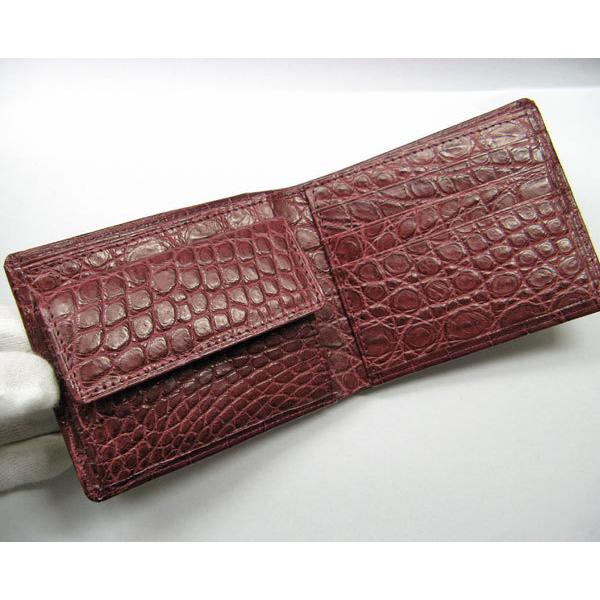 クロコダイル 財布 日本製 メンズ 二つ折り サイフ : ライパラ