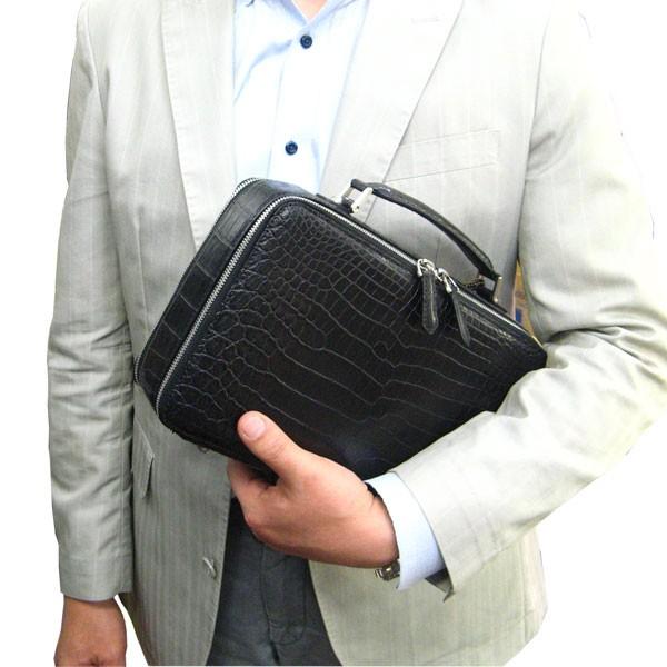 【まとめ売り】 クロコダイル バッグ メンズ　セカンドバッグ　ビジネス　日本製 【YWU1841602617】(66326円)