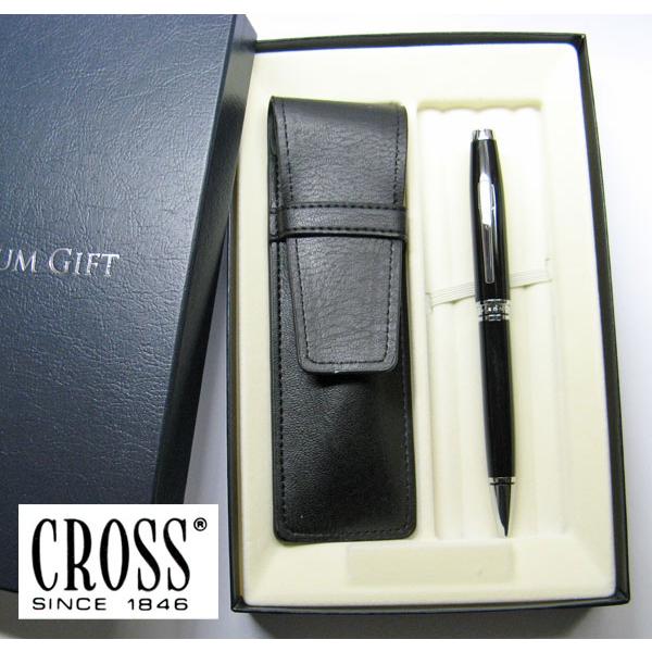 CROSS ボールペン 2本セット ケース付き CROSS（クロス） クロスボールペン ペンケースつきセット 3502 送料