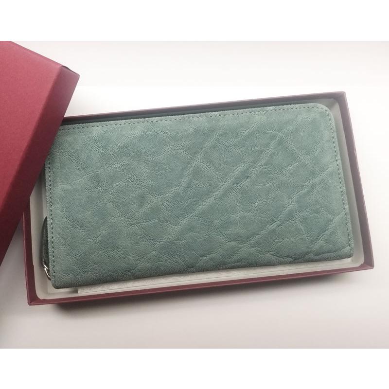 象革財布 エレファント象皮 長財布 ラウンドファスナー078 : ライパラ