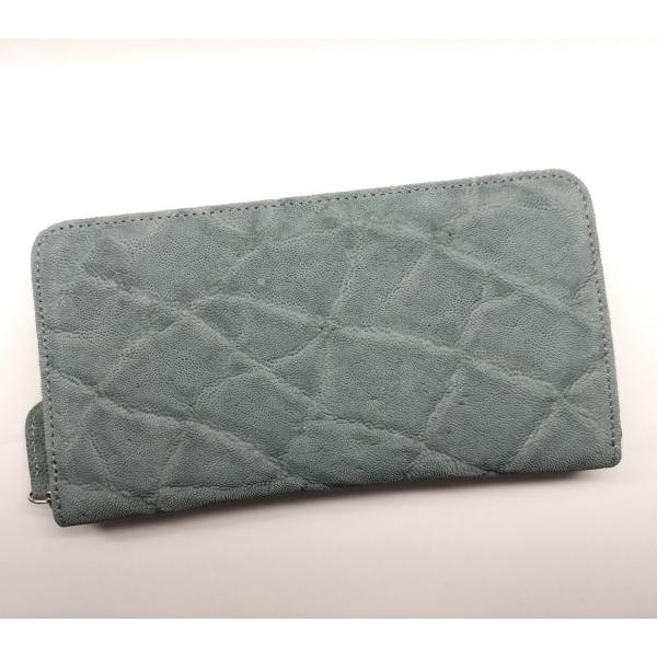 象革財布 エレファント象皮 長財布 ラウンドファスナー078 象革財布 エレファント象皮 長財布 ラウンドファスナー078