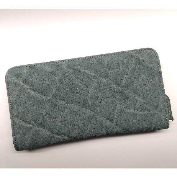 象革財布 エレファント象皮 長財布 ラウンドファスナー078 象革財布 エレファント象皮 長財布 ラウンドファスナー078