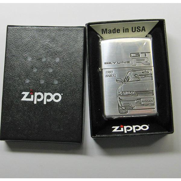 ZIPPO 日産 NISSAN SKYLINE GT-R BNR32 ZIPPO ジッポーライター