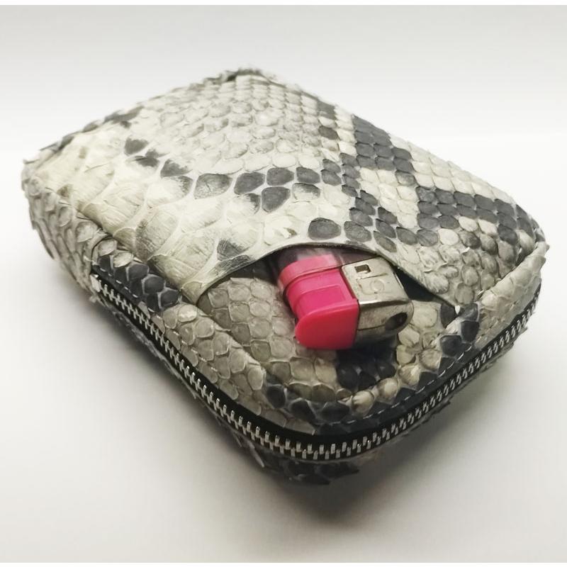 モラレス パイソン蛇革 タバコケース 蛇革 シガレットケース024