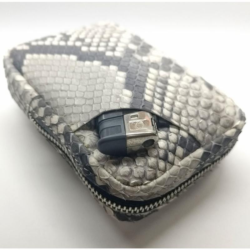 モラレス パイソン蛇革 タバコケース 蛇革 タバコポーチ020 : ライパラ