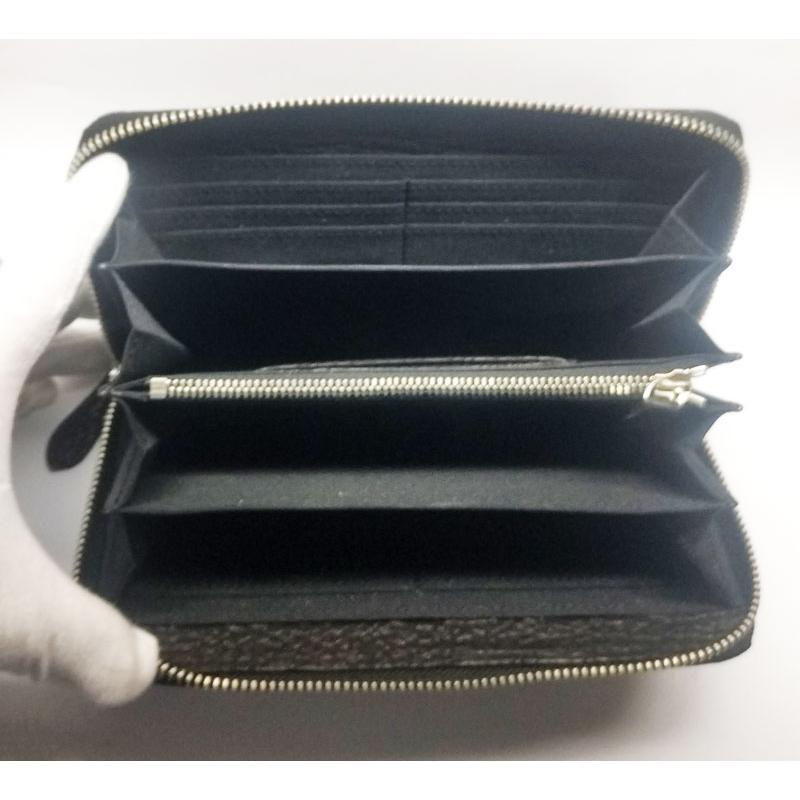 鮫 サメ シャーク メンズ 長財布 黒 ブラック 新品 ラウンドファスナー シャーク 長財布 サメ皮 ラウンドファスナー 日本製 SHARK 08