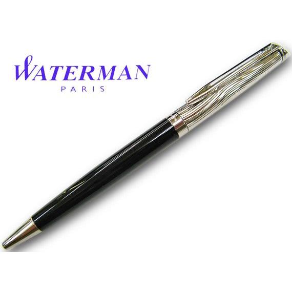 WATERMAN ウォーターマンボールペン デラックスメタルブラックCT