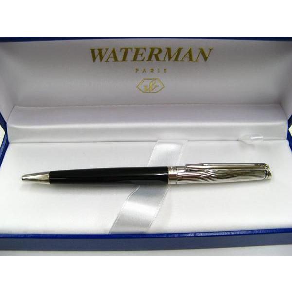 WATERMAN ウォーターマンボールペン デラックスメタルブラックCT
