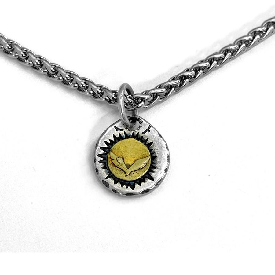 全品送料無料 ネックレス スマイリー 稲妻 トップ チェーン付き