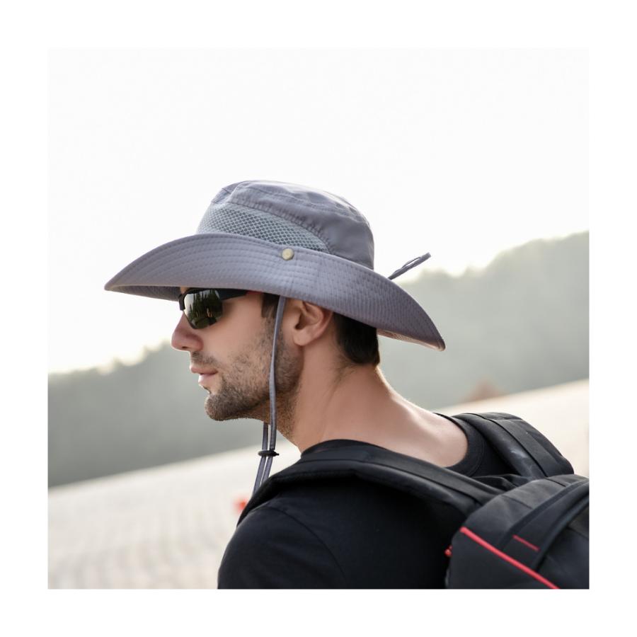 全品送料無料 サファリハット 帽子 バケットハット サイズ調整 ハット