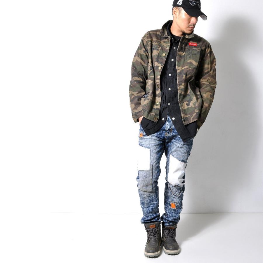 全品送料無料 期間限定 SALE ダメージ加工 クラッシュ パッチワーク