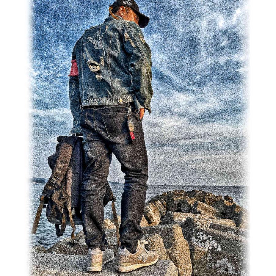 全品送料無料 一年中穿けるストレッチデニム ボアジーンズ メンズ 裏