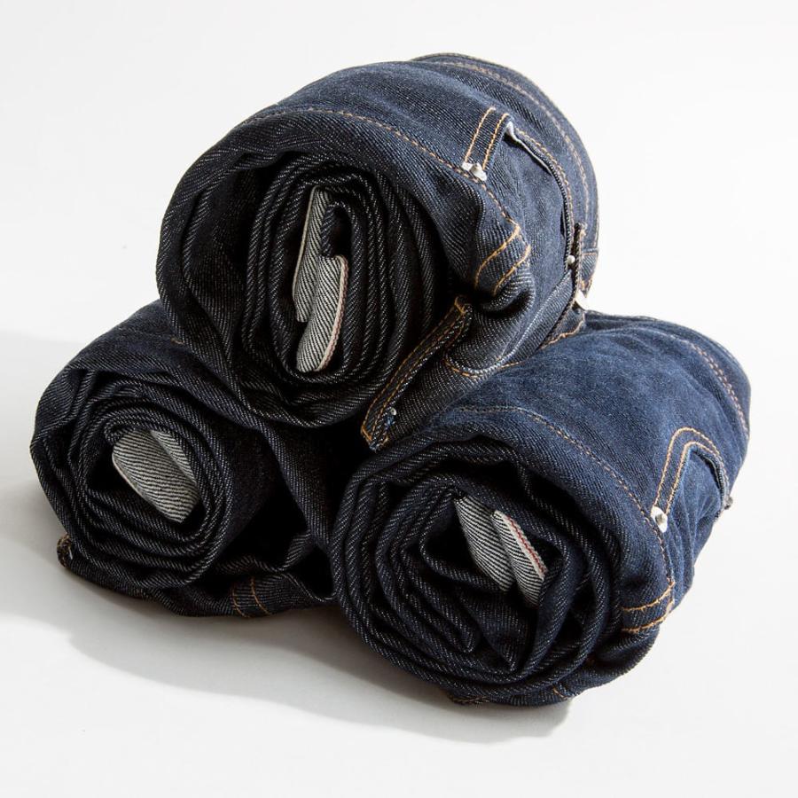 全品送料無料 セルビッチ ストレートデニムパンツ 赤耳 メンズ