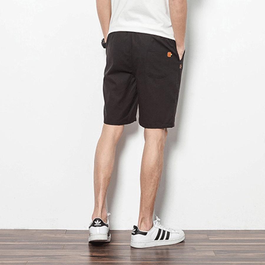 全品送料無料 na コットンリネン ショートパンツ メンズ 短パン