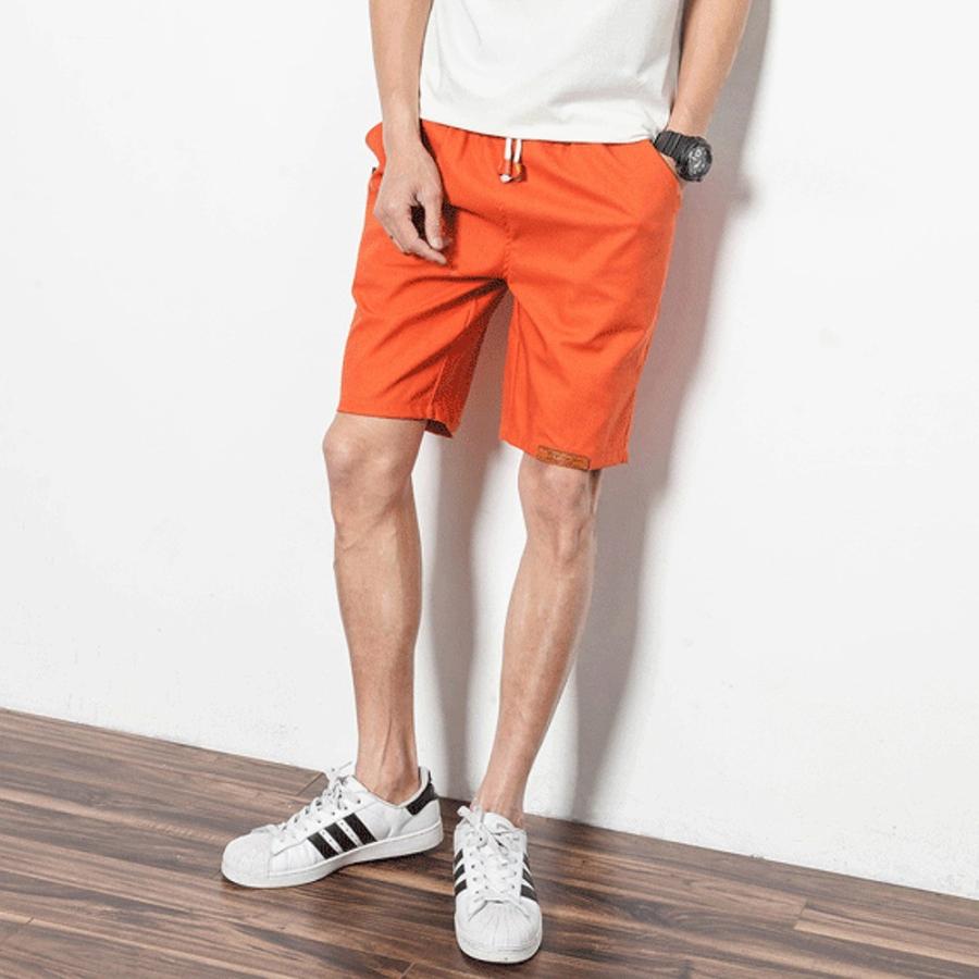 全品送料無料 na コットンリネン ショートパンツ メンズ 短パン