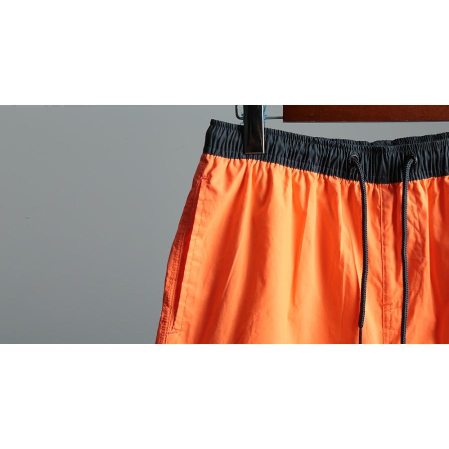 全品送料無料 数量限定 ハーフパンツ 軽量 オレンジ 夏色 アウトレット