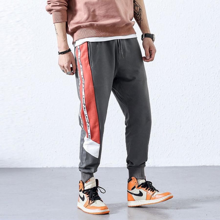 LGB サイドメッシュライン　サルエルパンツ LGB サイドメッシュライン サルエルパンツ