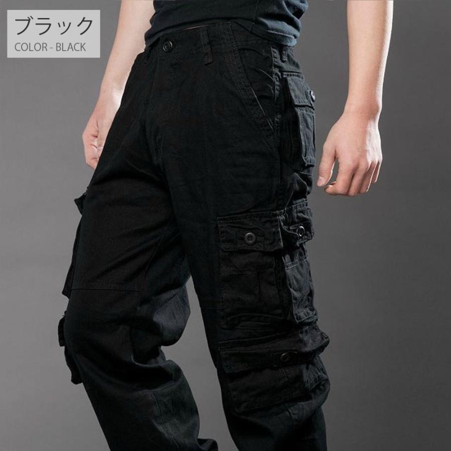 全品送料無料 メンズ パンツ:カーゴパンツ 迷彩 ミリタリー ストレート