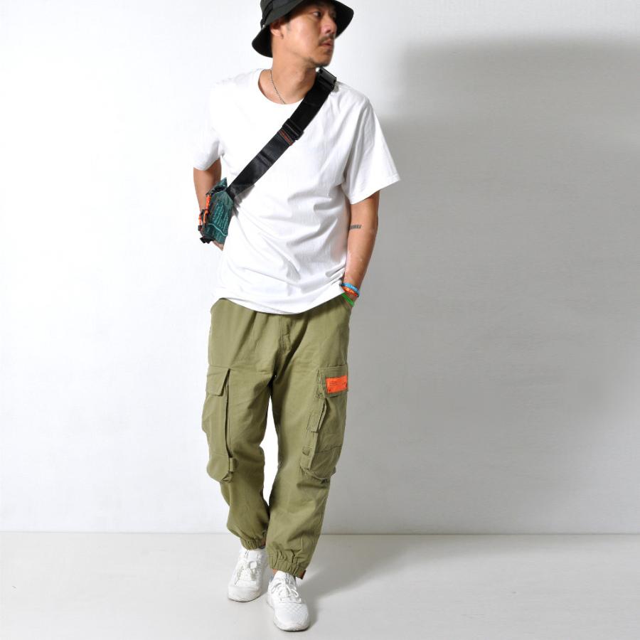 tabrikシルクカーゴパンツ サイドポケット tabrikシルクカーゴパンツ