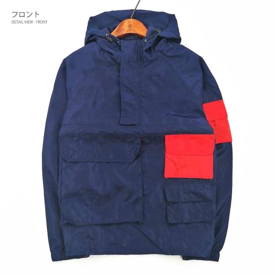 全品送料無料 マルチポケット フード付きジャケット メンズ アウター