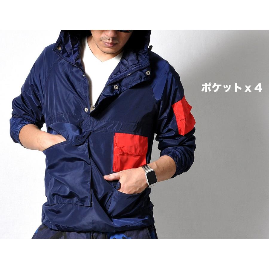 全品送料無料 マルチポケット フード付きジャケット メンズ アウター