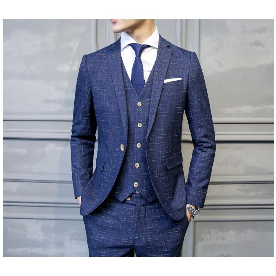 全品送料無料 スリムスーツ メンズ スリーピース タイト セットアップ カジュアルスーツ 一つボタン 結婚式 二次会 パーティー 3色 Set305 Set305 Raisenseショップ 通販 Yahoo ショッピング