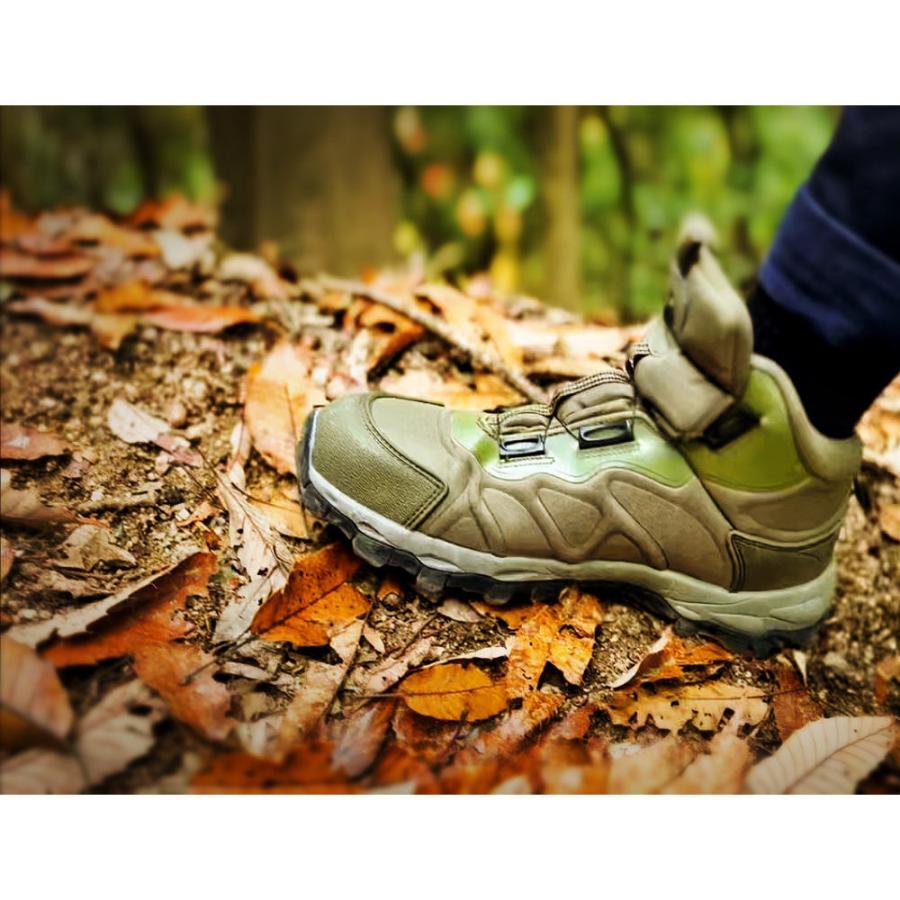 期間限定 SALE BOA 防水スプレー付き トレッキングシューズ 登山靴 ダイヤル式 アウトドア サバゲー ミドルカット スニーカー シンプル リール #Shoes458 全品送料無料 期間限定 SALE 防水スプレー付き BOA トレッキング