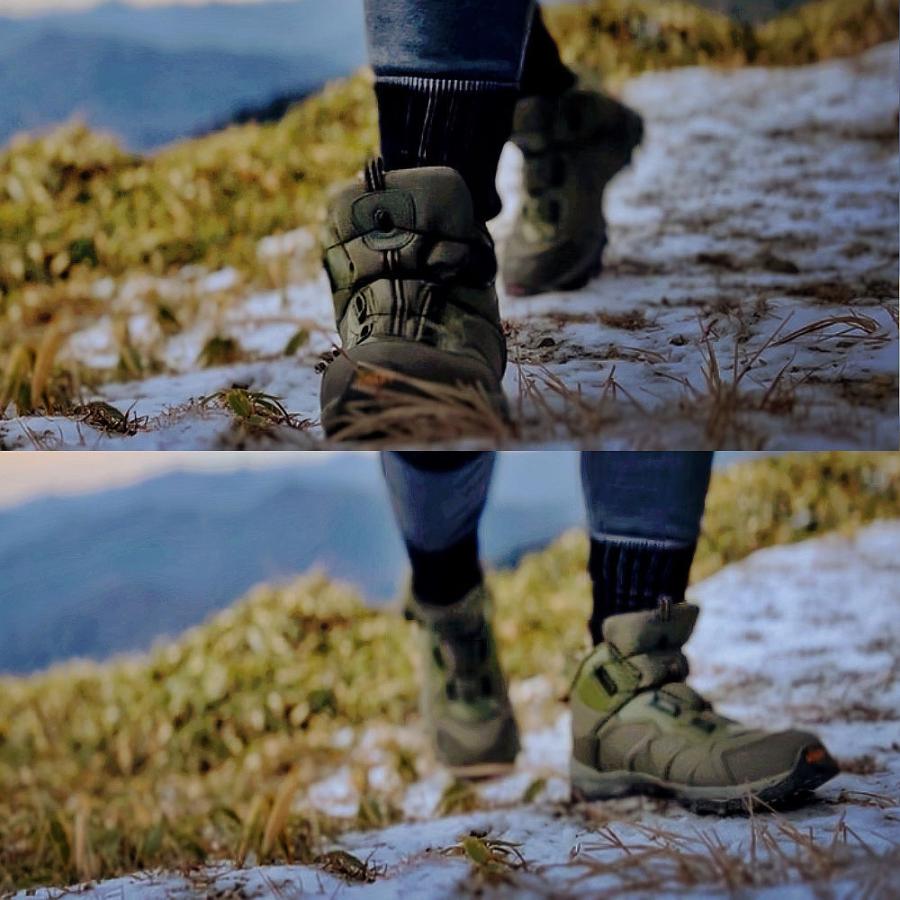 期間限定 SALE BOA 防水スプレー付き トレッキングシューズ 登山靴 ダイヤル式 アウトドア サバゲー ミドルカット スニーカー シンプル リール #Shoes458 全品送料無料 期間限定 SALE 防水スプレー付き BOA トレッキング