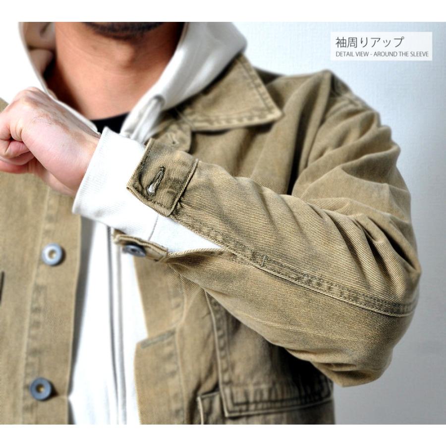 全品送料無料 数量限定 デニムジャケット メンズ ヴィンテージ加工