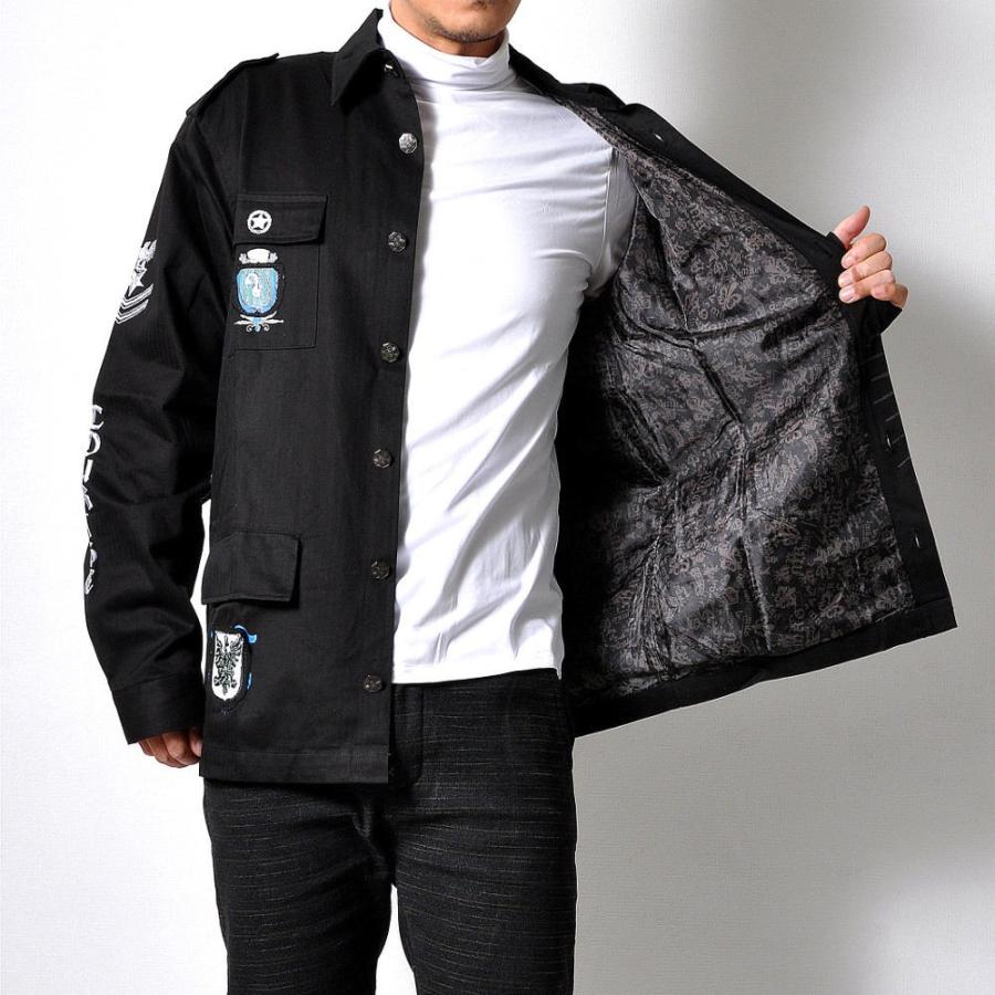 全品送料無料 ミリタリー シャツジャケット メンズ トップス アウター バックプリント 大きなサイズ アーミー 軍服 T802 T802 Raisenseショップ 通販 Yahoo ショッピング