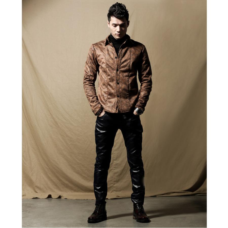 全品送料無料 tsb 【ラスト1】 ジャケット PUレザー タイトジャケット